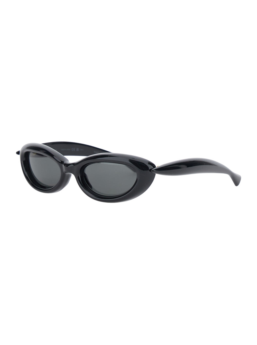 Bottega Veneta Women Black Sunglasses With Cat Eye Design And Thick Frame In Plastic For Women BOTTEGA VENETA