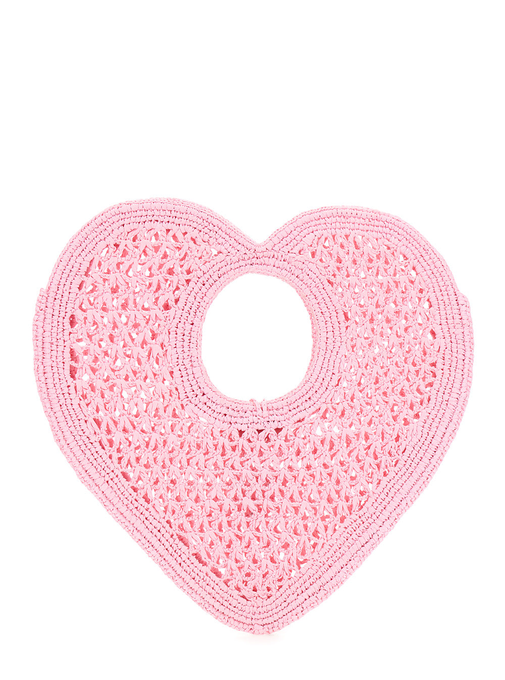 Jacquemus Women 'Le Spiaggia Coeur' Pink Handbag With Heart Handle In Leather For Women JACQUEMUS