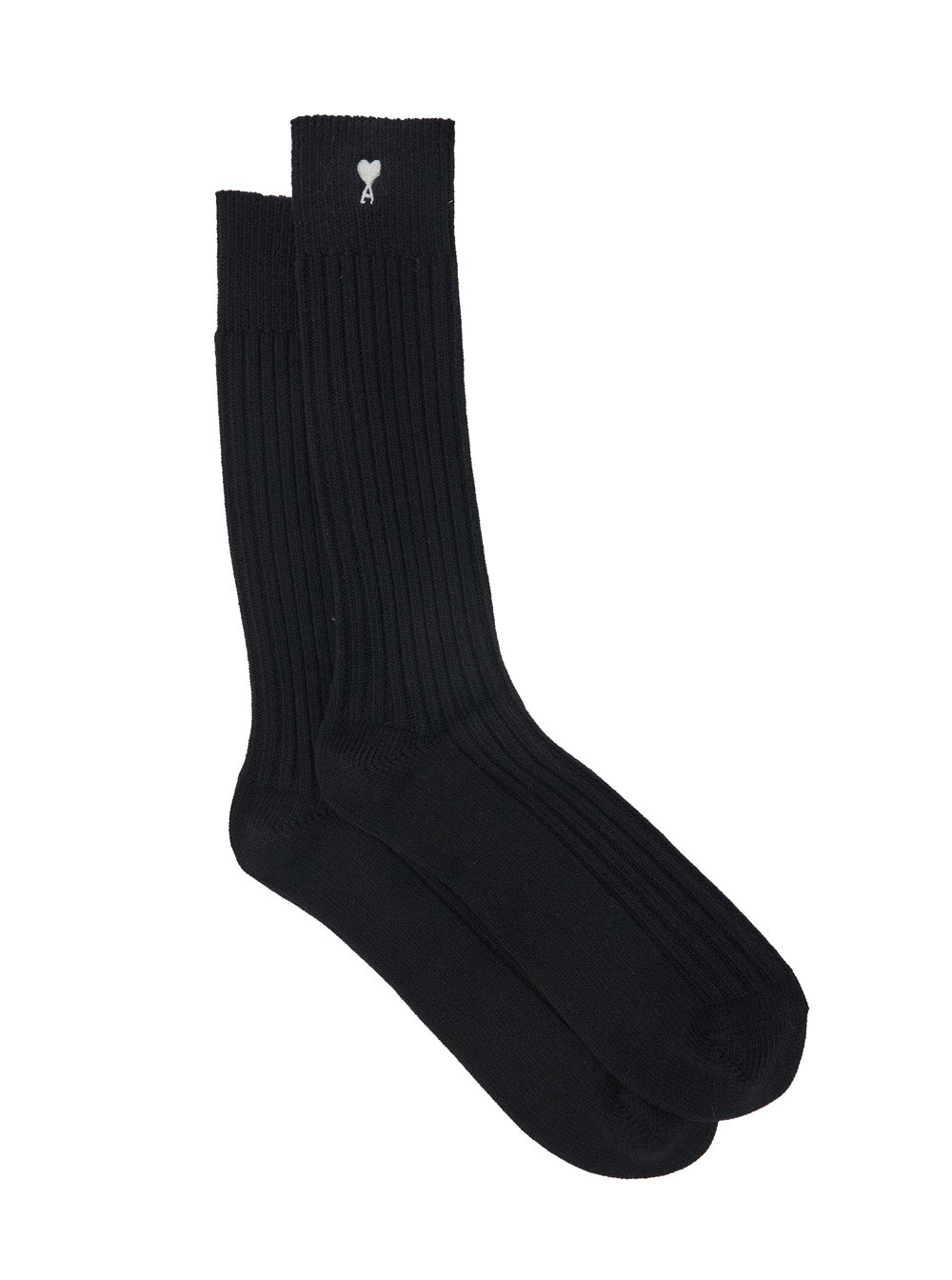 Ami Paris Men Set Of Three Socks With Adc Embroidery And Ribbed Tech Fabric In Multicolor For Men AMI PARIS