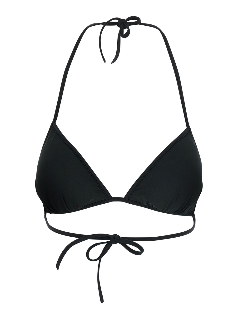 Pucci Women Fuchsia Bikini Top With Adjustable Tie Closure And All-Over Geometric Print In Stretch Tech Fabric For Women PUCCI