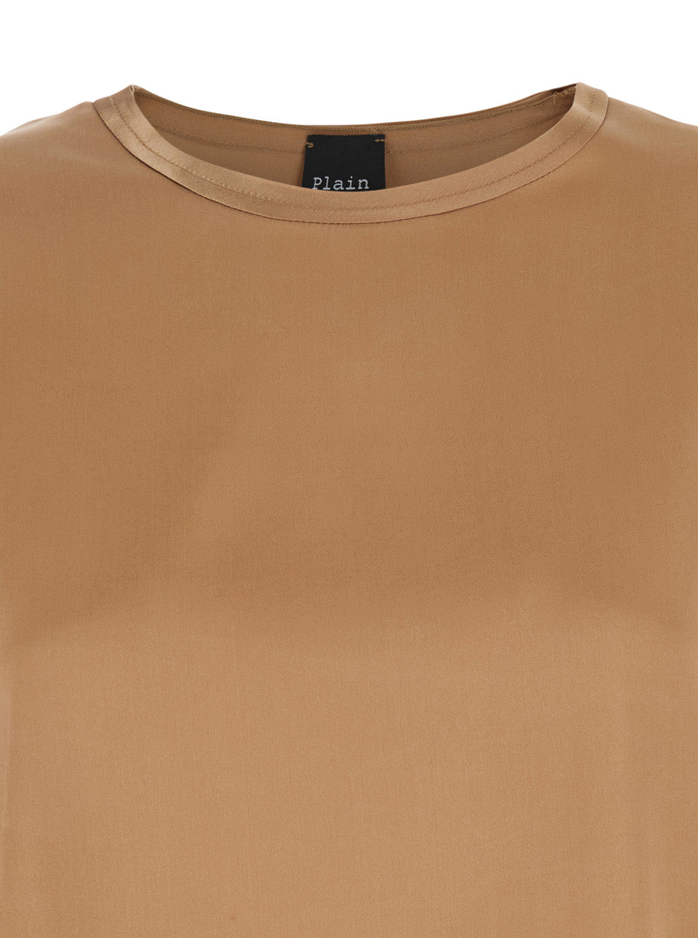 Leplain Women Brown Silk Long Sleeve Blouse Woman LEPLAIN