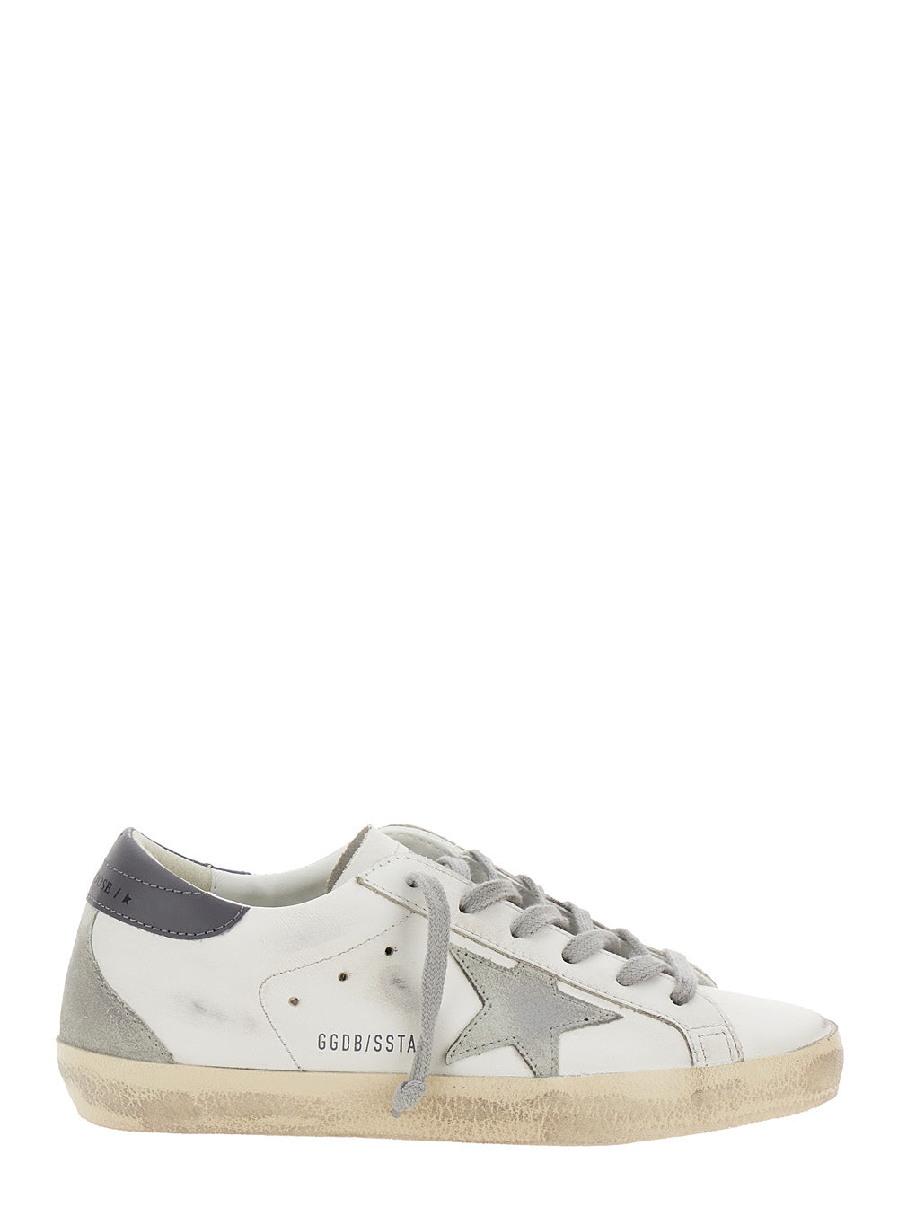 Golden Goose Women Low Sneakers 'Superstar' With Vintage White Leather Star Patch For Women GOLDEN GOOSE