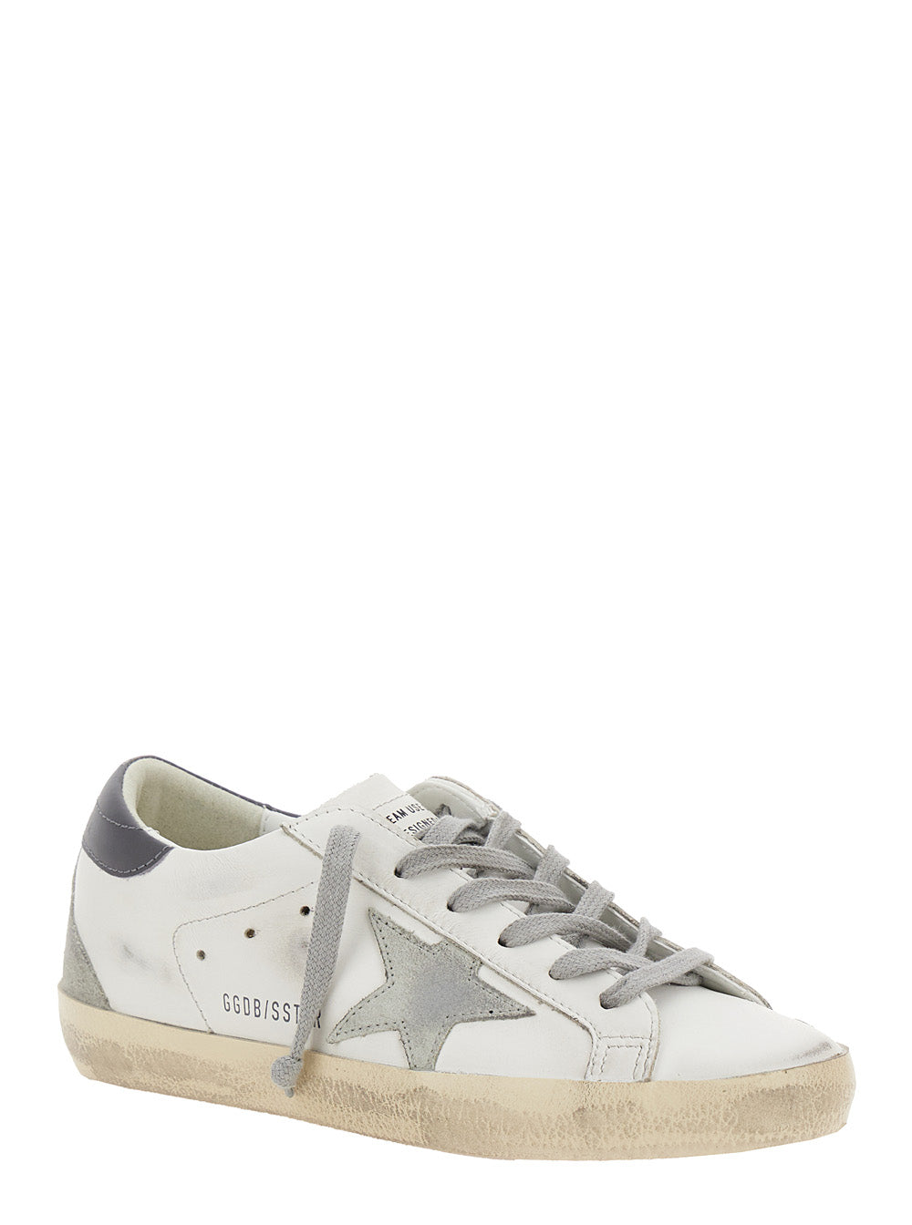 Golden Goose Women Low Sneakers 'Superstar' With Vintage White Leather Star Patch For Women GOLDEN GOOSE