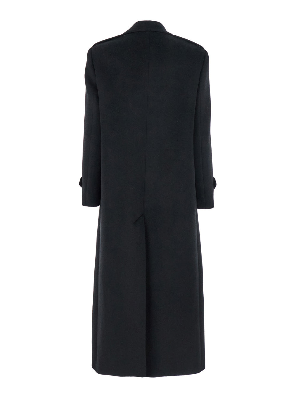 Leplain Women Oversized Coat With Shirt Collar And Pockets In Black For Women LEPLAIN