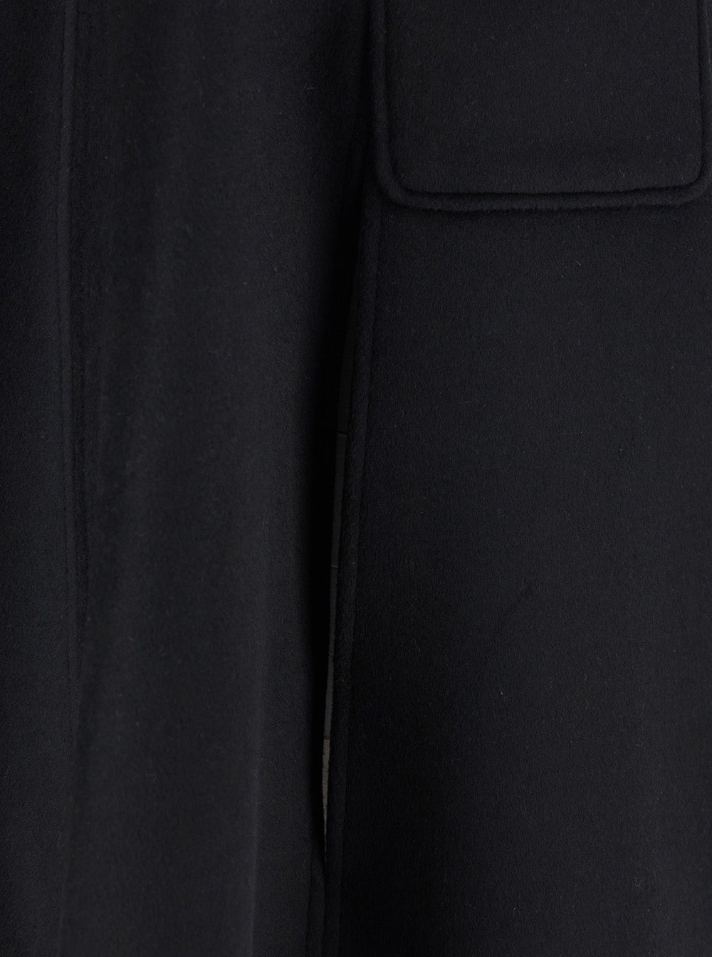 Leplain Women Short Cape With Elegant Details In Tech Fabric, Black, Woman LEPLAIN
