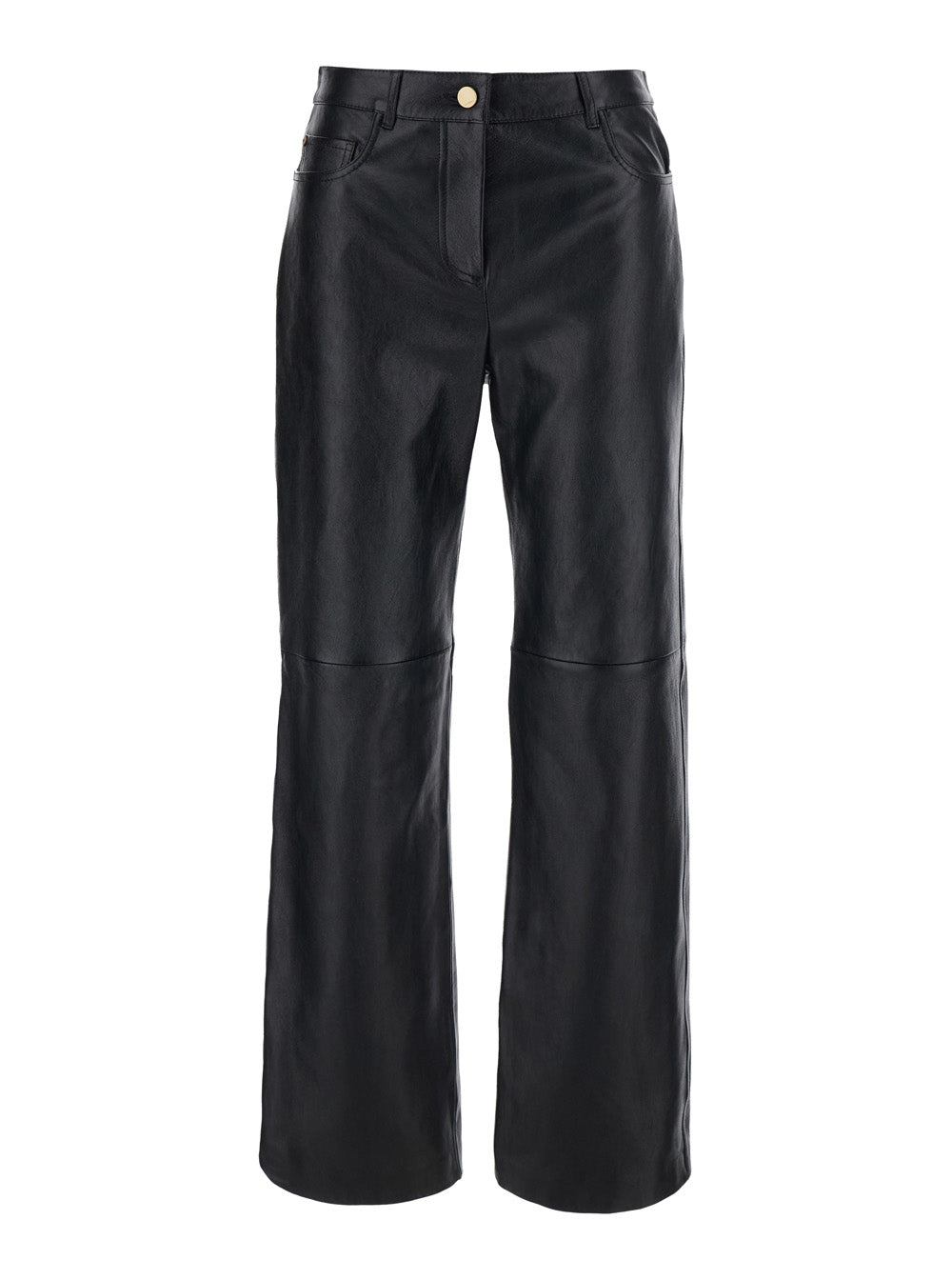 'S Maxmara Women Pants Smmpesca With Pockets And Straight Hems In Black Tech Fabric For Women