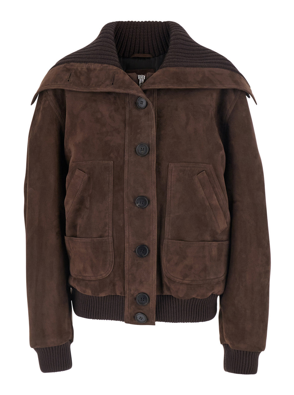 The Attico Women Suede Bomber