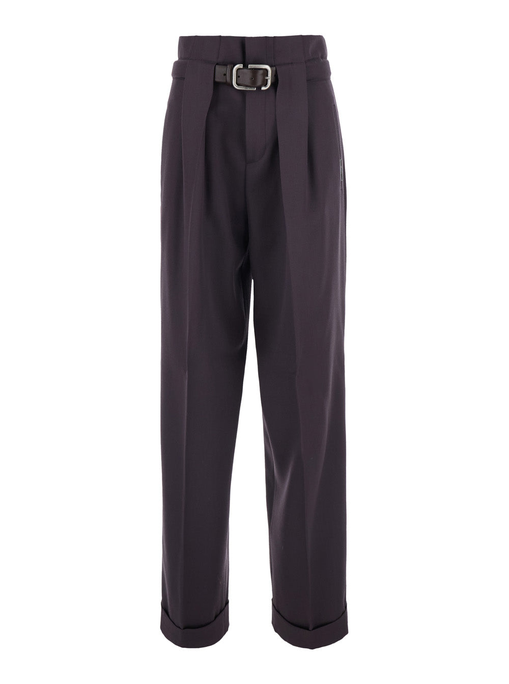The Attico Women Wool Gabardine Long Pant