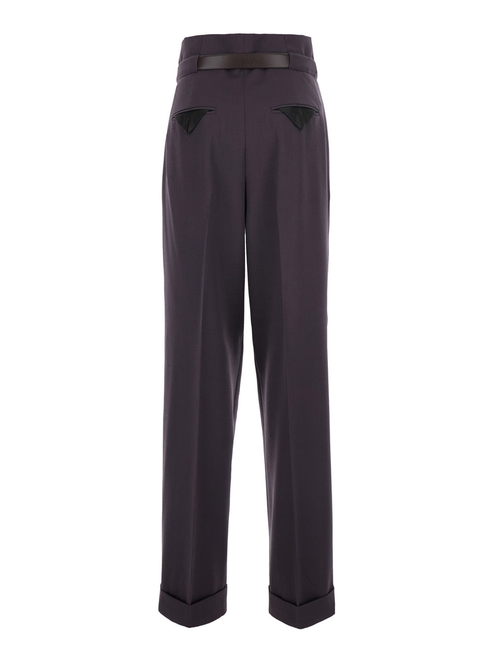 The Attico Women Wool Gabardine Long Pant