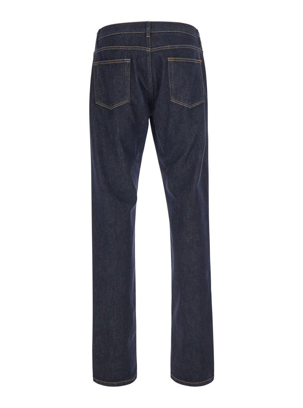 Dolce & Gabbana Men Blue Slim Jeans With Embroidered Logo On The Front In Denim For Men DOLCE & GABBANA