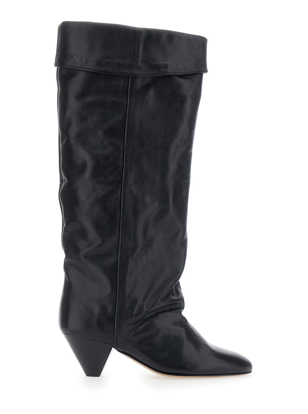 Isabel Marant Women Elita-Gz Boots With Heel, In Leather, Black, Women ISABEL MARANT
