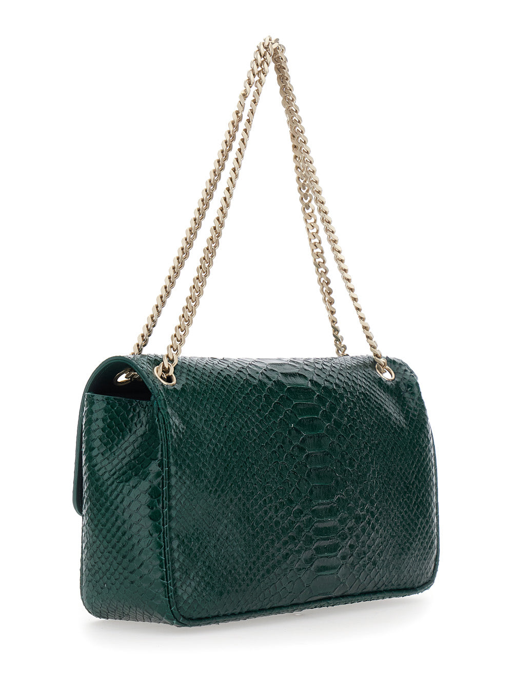 Tom Ford Women Semi Shiny Printed Python B/C Chainshoulder Bag TOM FORD