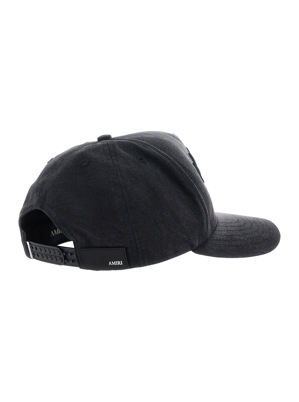 Amiri Men Bucket Hat Arts District Canvas Hat With Logo And Black Cotton Unisex AMIRI