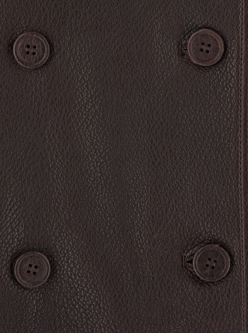 Acne Studios Women Brown Leather Jacket With Front Zip And Side Pockets ACNE STUDIOS