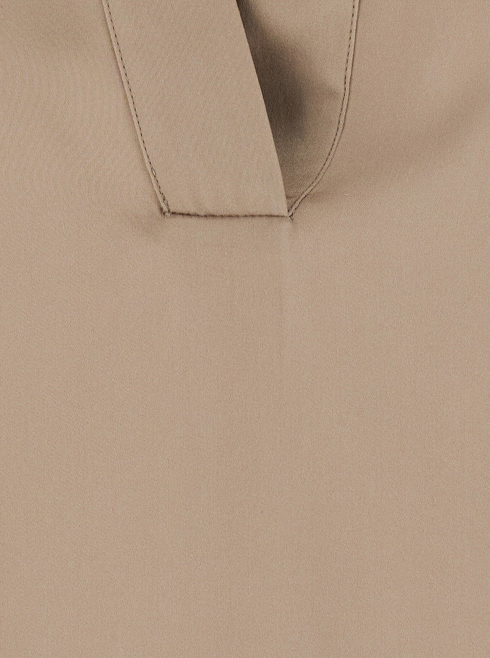 Tom Ford Women Beige Shirt With Wide Collar And V-Neck In Silk For Women TOM FORD