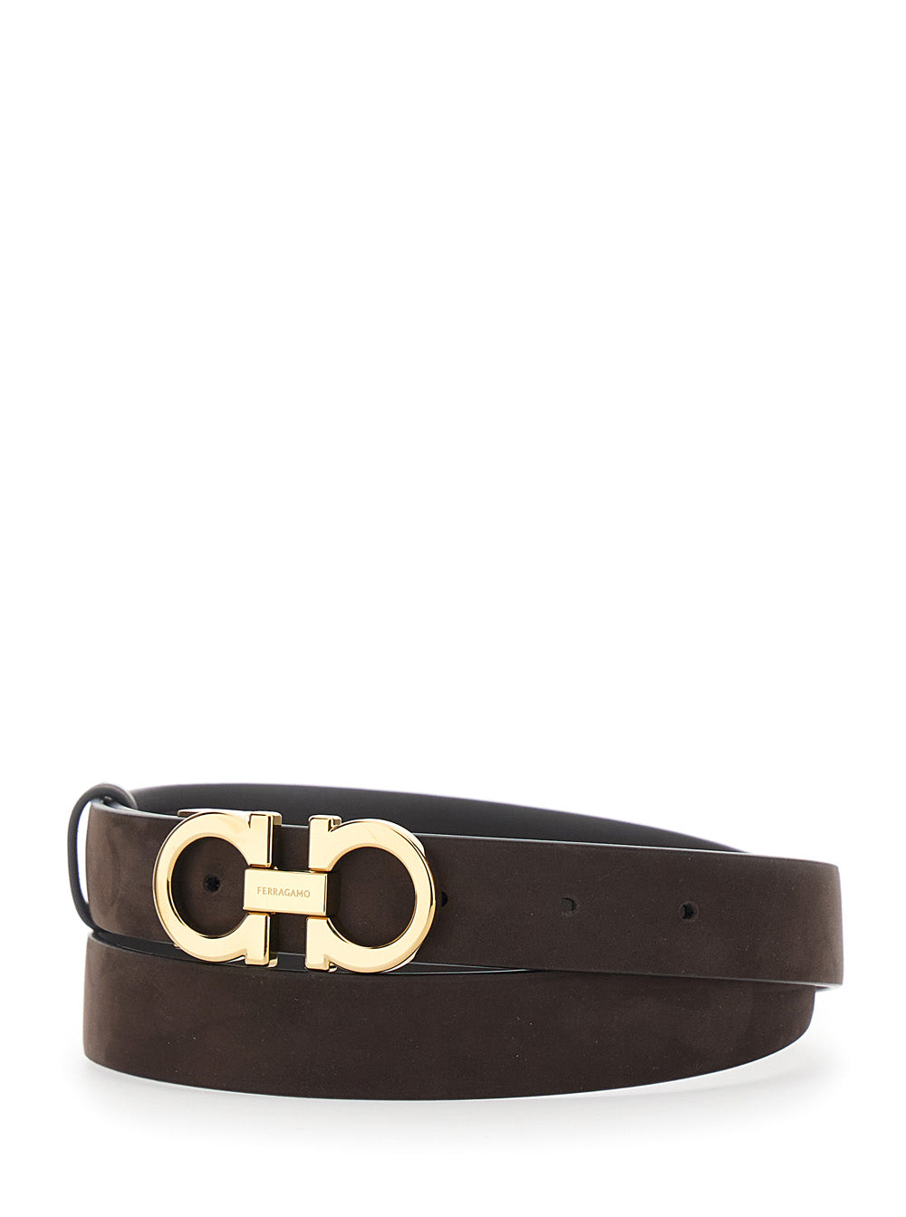 Ferragamo Women Gancio Mediterraneo Suede FERRAGAMO