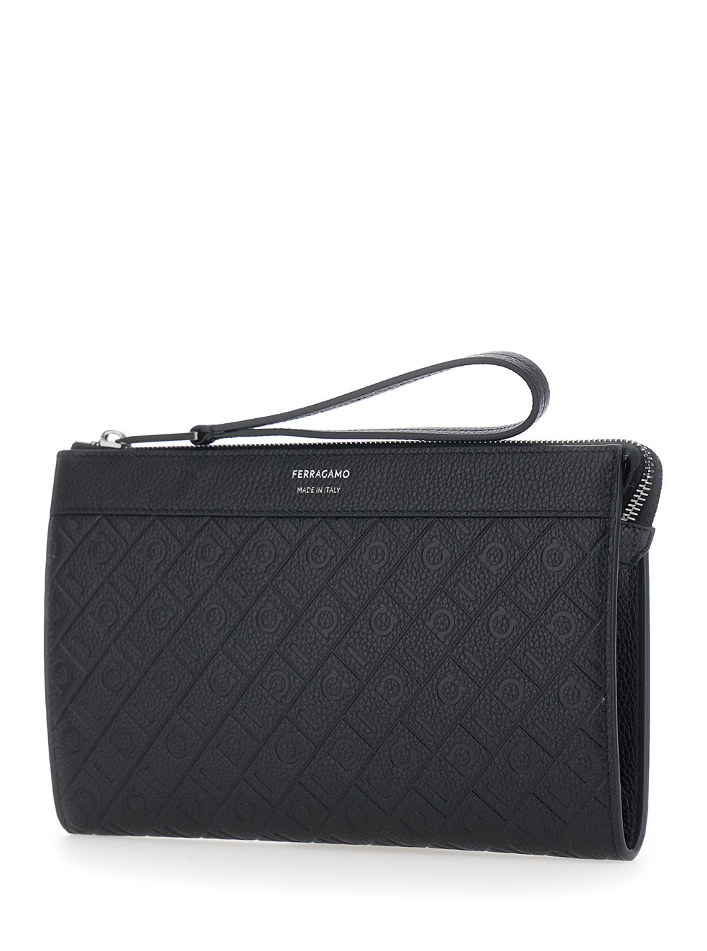 Ferragamo Men Gancio Embossed FERRAGAMO