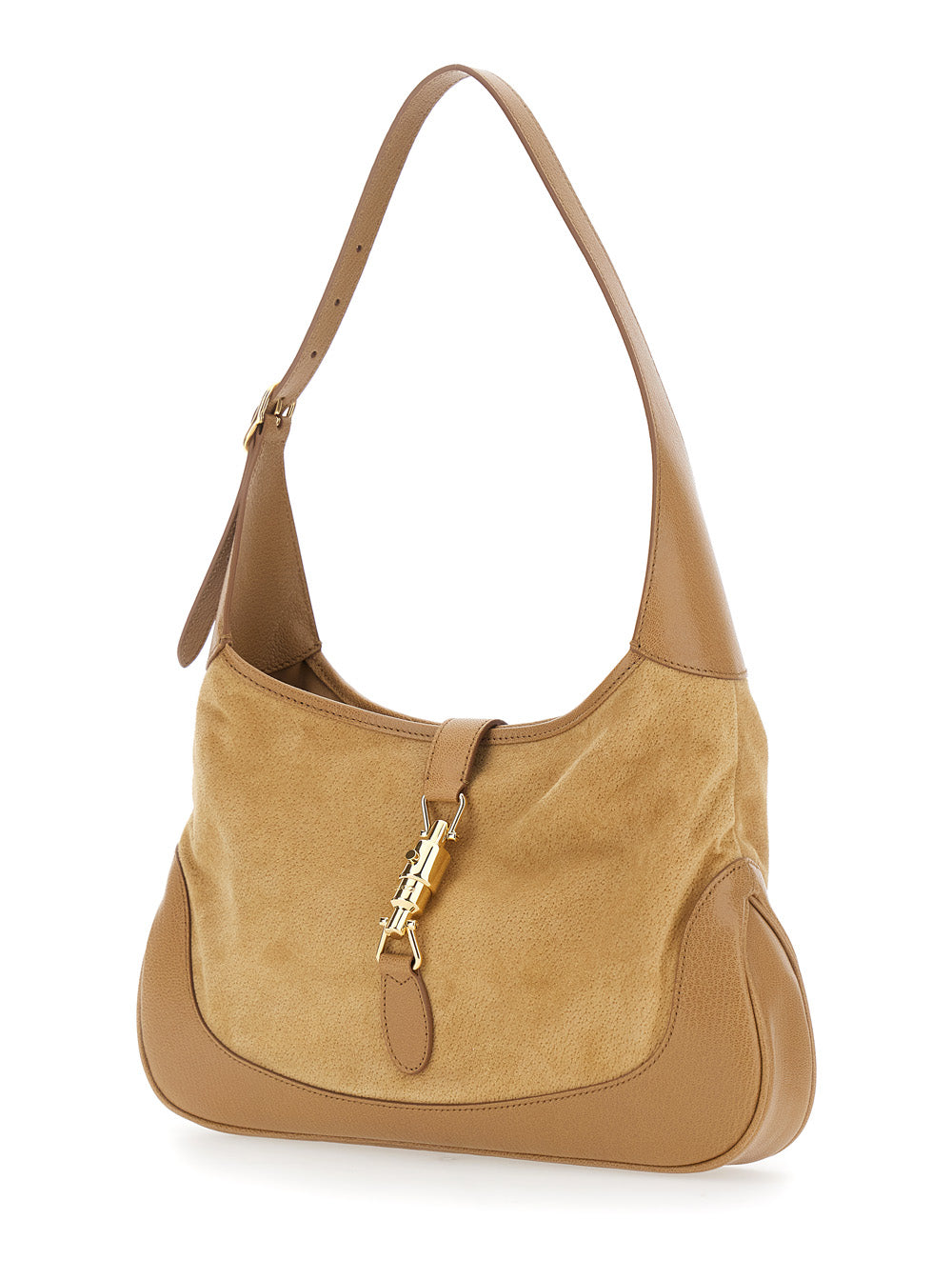 Gucci Women Hbg Jackie 1961 Suede Softy Pi GUCCI