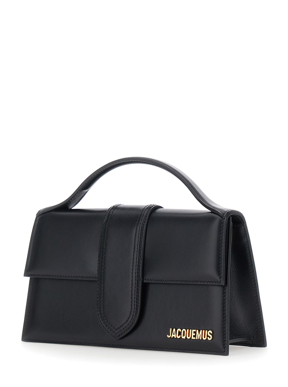 Jacquemus Women Le Grand Bambino Is A Crossbody Bag In Leather With Black Details For Women JACQUEMUS