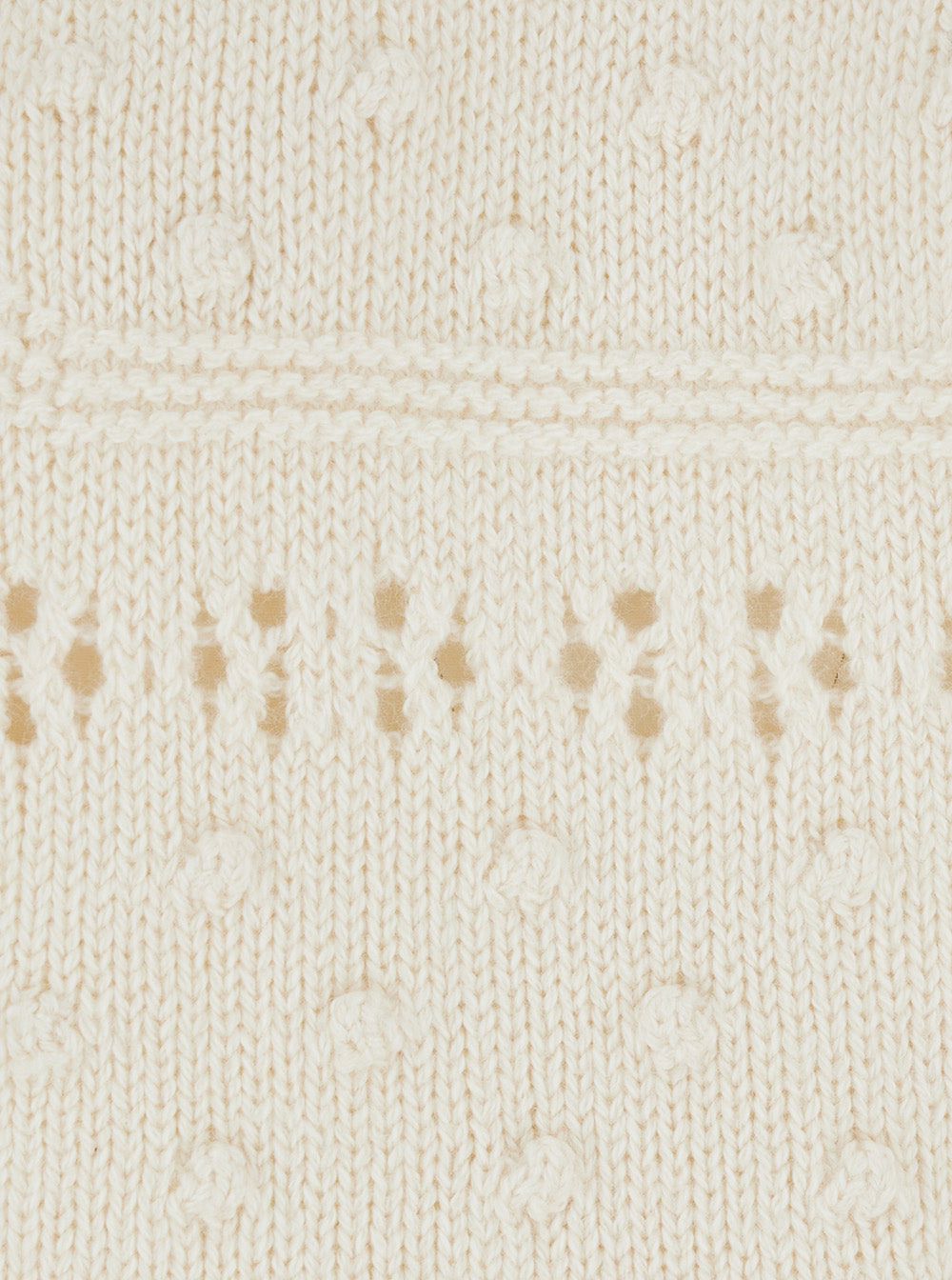 Isabel Marant Etoile Women 'Luce' White Crewneck With Perforated Design In Wool For Women ISABEL MARANT ETOILE
