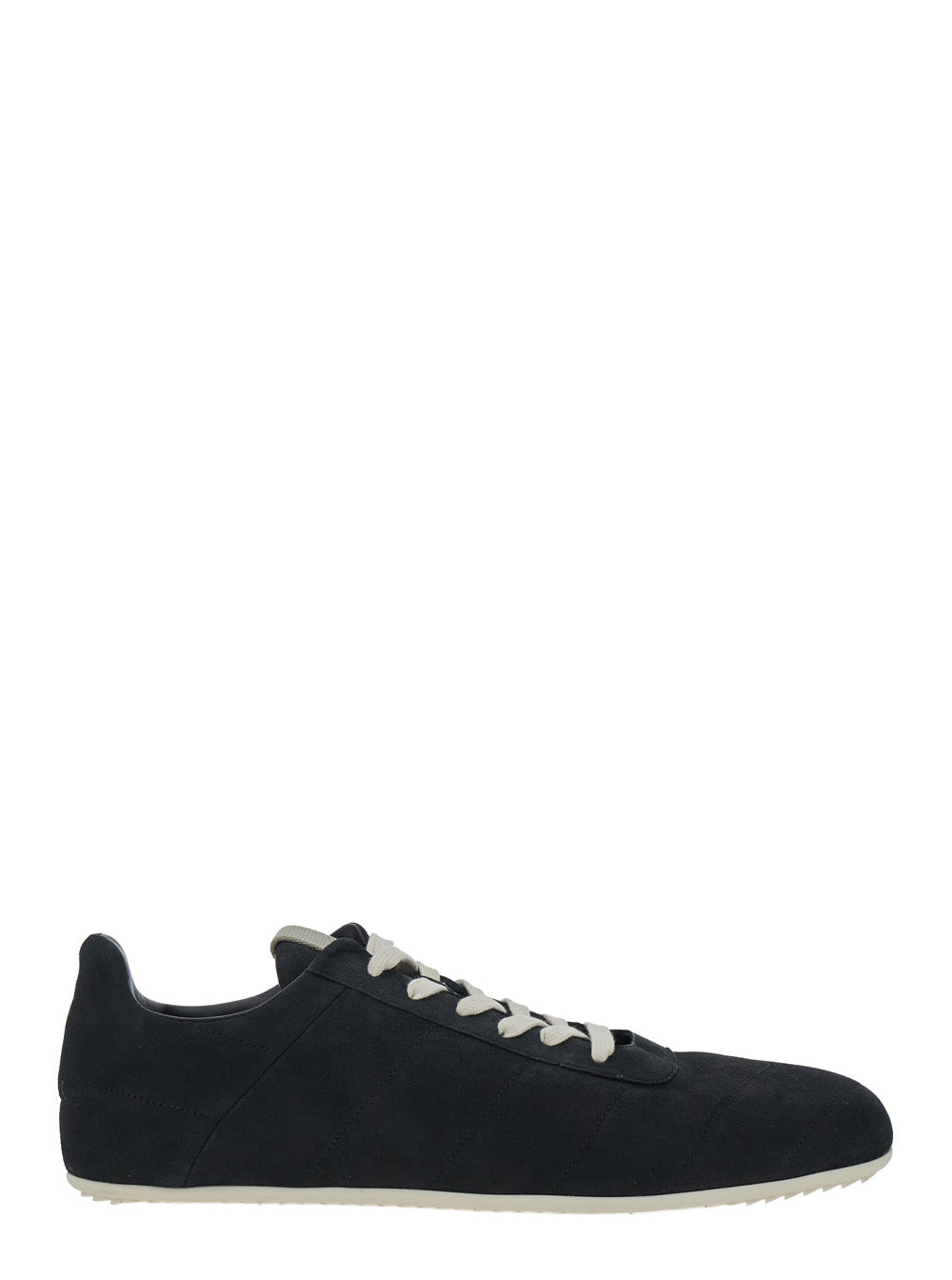 Rick Owens Men Sneakers Quilted Minimal With Minimalist Details In Black Leather Unisex RICK OWENS