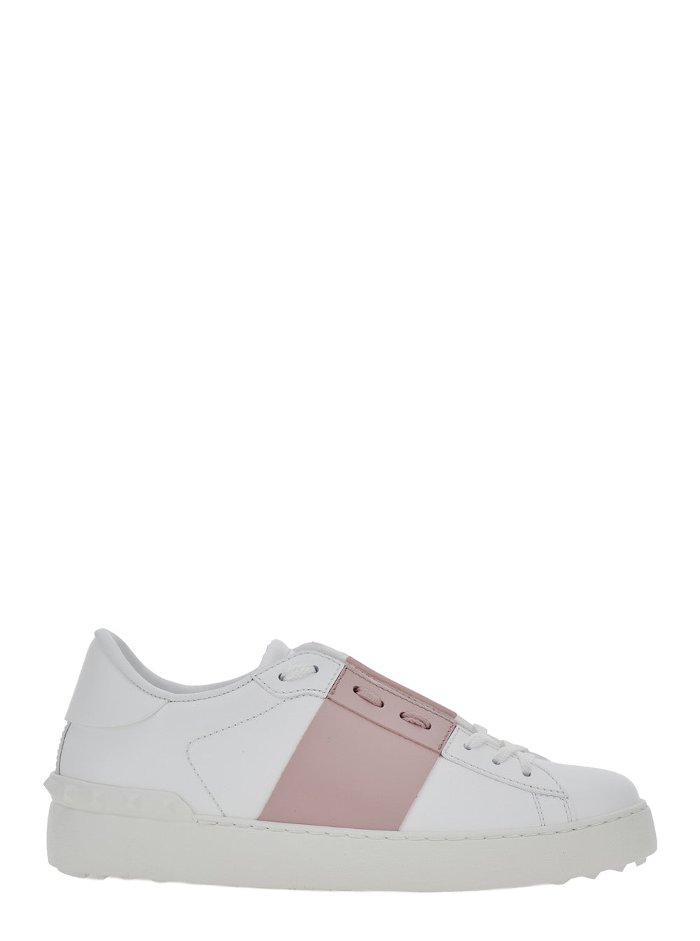 Valentino Garavani Women Sneaker | Open | Vitello Tecnic Calf/Vitello/Rs VALENTINO GARAVANI