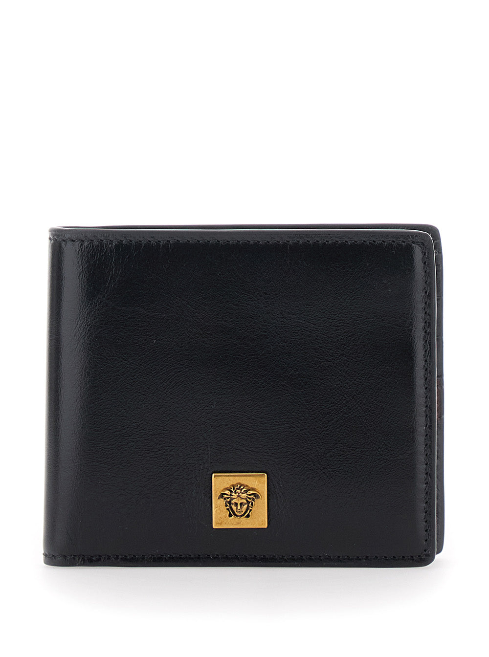 Versace Men Bi-Fold Wallet Calf Leather VERSACE