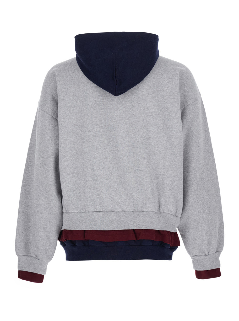 Balenciaga Men E Frayed Script Dry Molleton BALENCIAGA