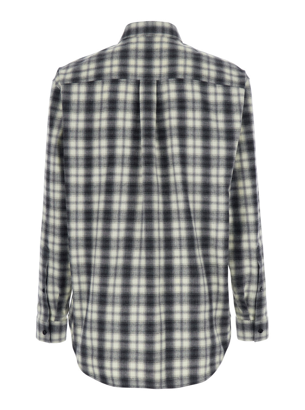 Balenciaga Men Check Cotton Flannel
White/Black BALENCIAGA