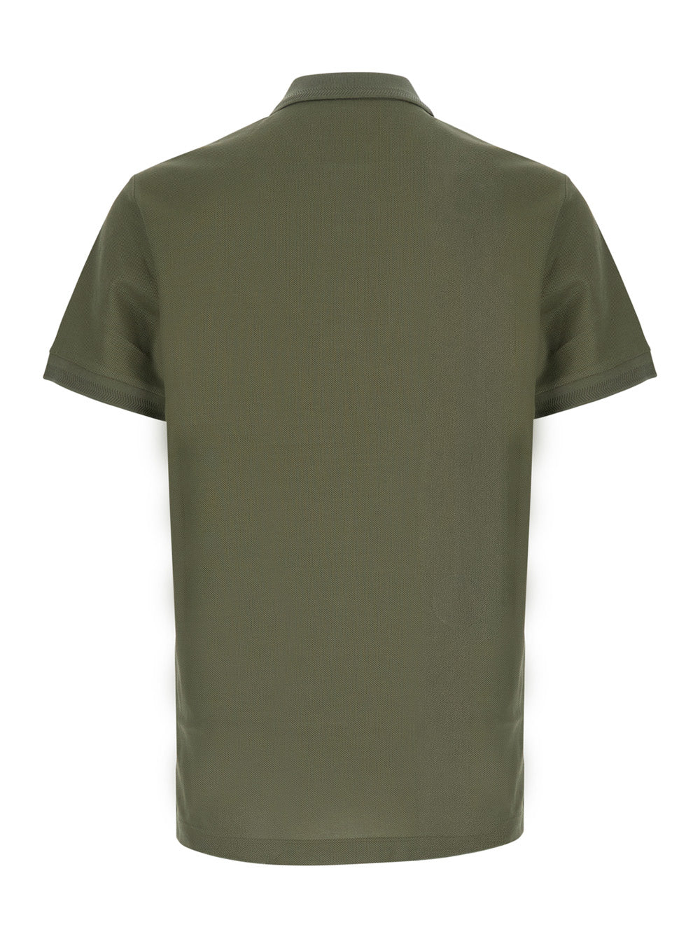 Burberry Men Green T-Shirt 'Eddie Ekd' With Round Neck And Logo On The Front In Cotton Men BURBERRY