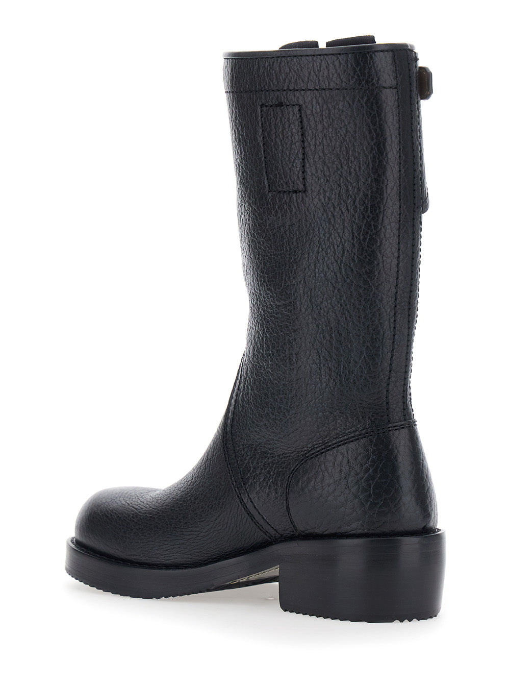 Dries Van Noten Women Boots Ws262-82 In Calf Leather, Black, Women DRIES VAN NOTEN
