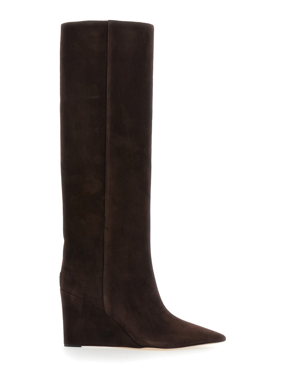 Jimmy Choo Women Blake Kb 85 With Heel And Leather Sole Brown Woman JIMMY CHOO