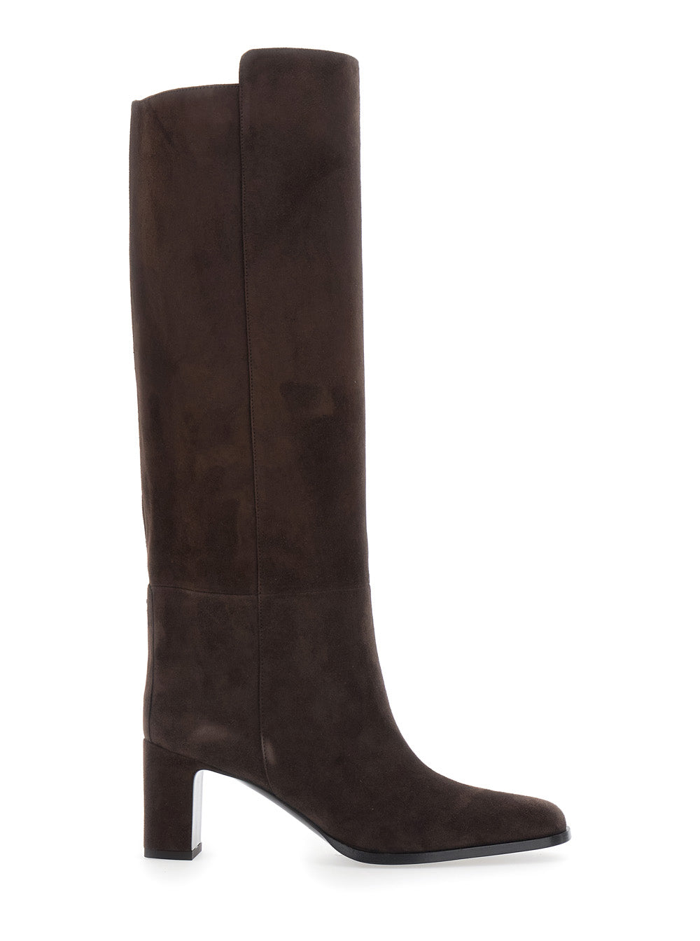 Jimmy Choo Women Caly Kb 65 Boots With High Heel And Leather Sole Brown Women JIMMY CHOO