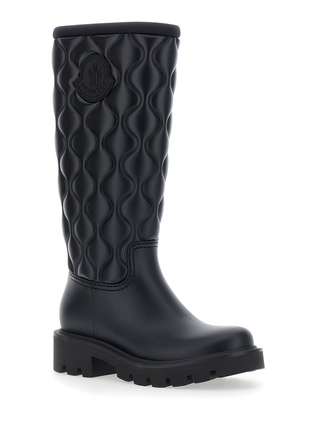 Moncler Women Quilted Rain Boots MONCLER