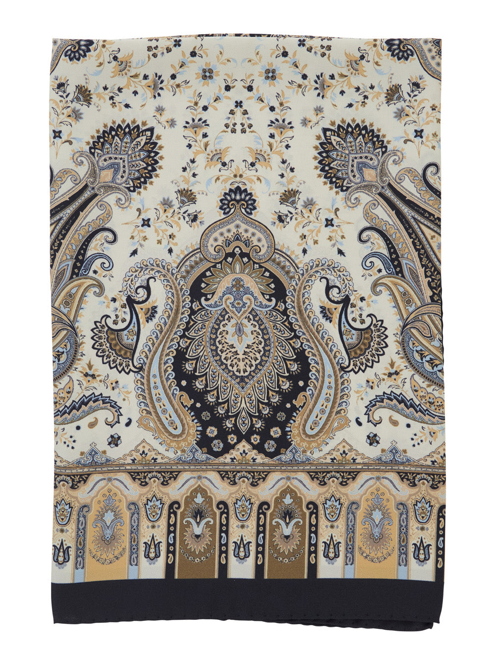 Etro Women Multicolor Scarf With All-Over Paisley Print In Silk For Women ETRO