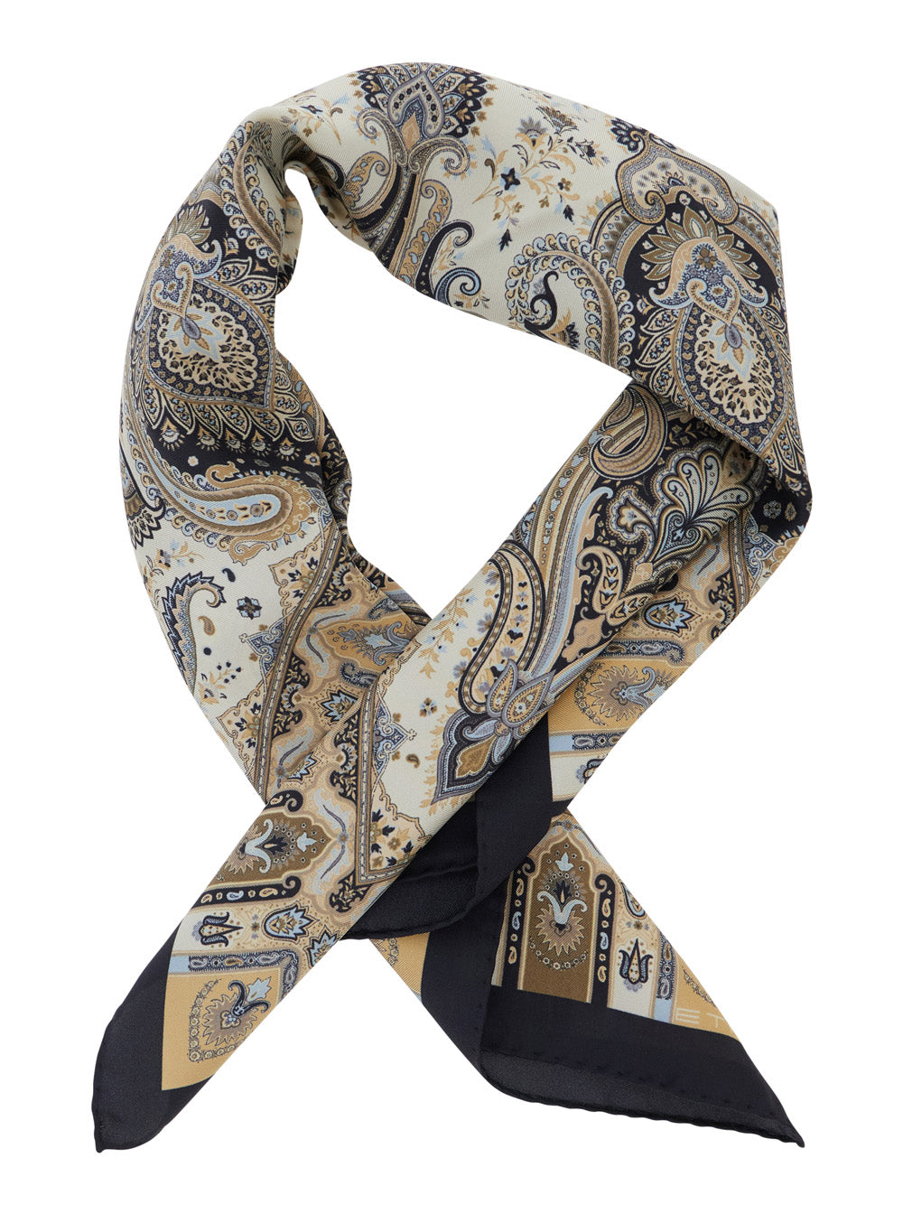 Etro Women Multicolor Scarf With All-Over Paisley Print In Silk For Women ETRO