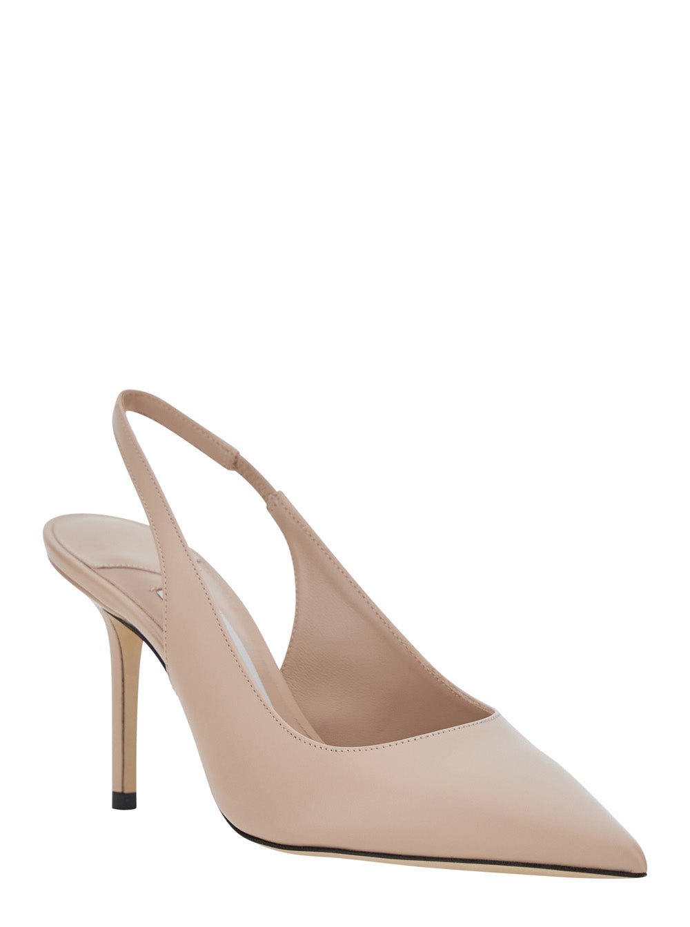 Jimmy Choo Women 'Love' Beige Slingback Pumps With High Heel In Leather For Women JIMMY CHOO