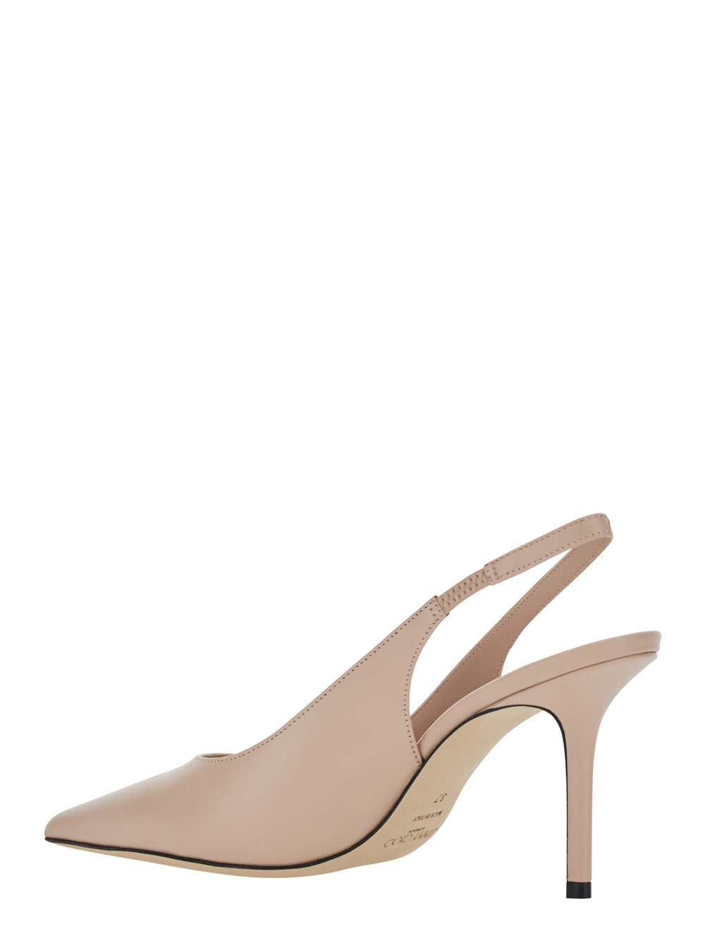 Jimmy Choo Women 'Love' Beige Slingback Pumps With High Heel In Leather For Women JIMMY CHOO