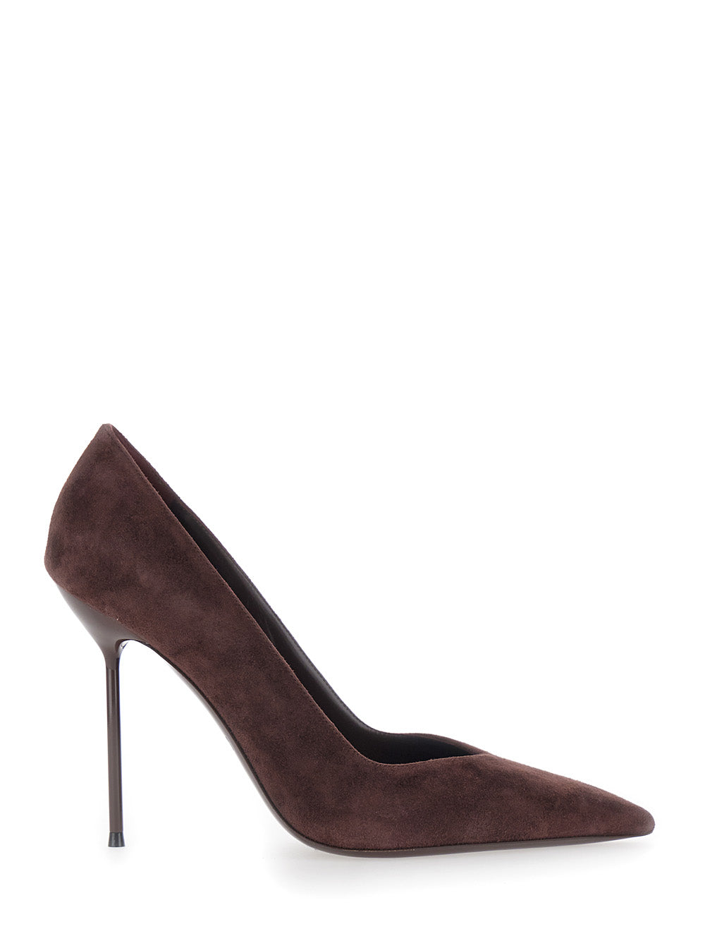 Paris Texas Women Lidia Pump 105 Is A Pump With A 10 Cm Heel In Brown Goat Leather And Women PARIS TEXAS