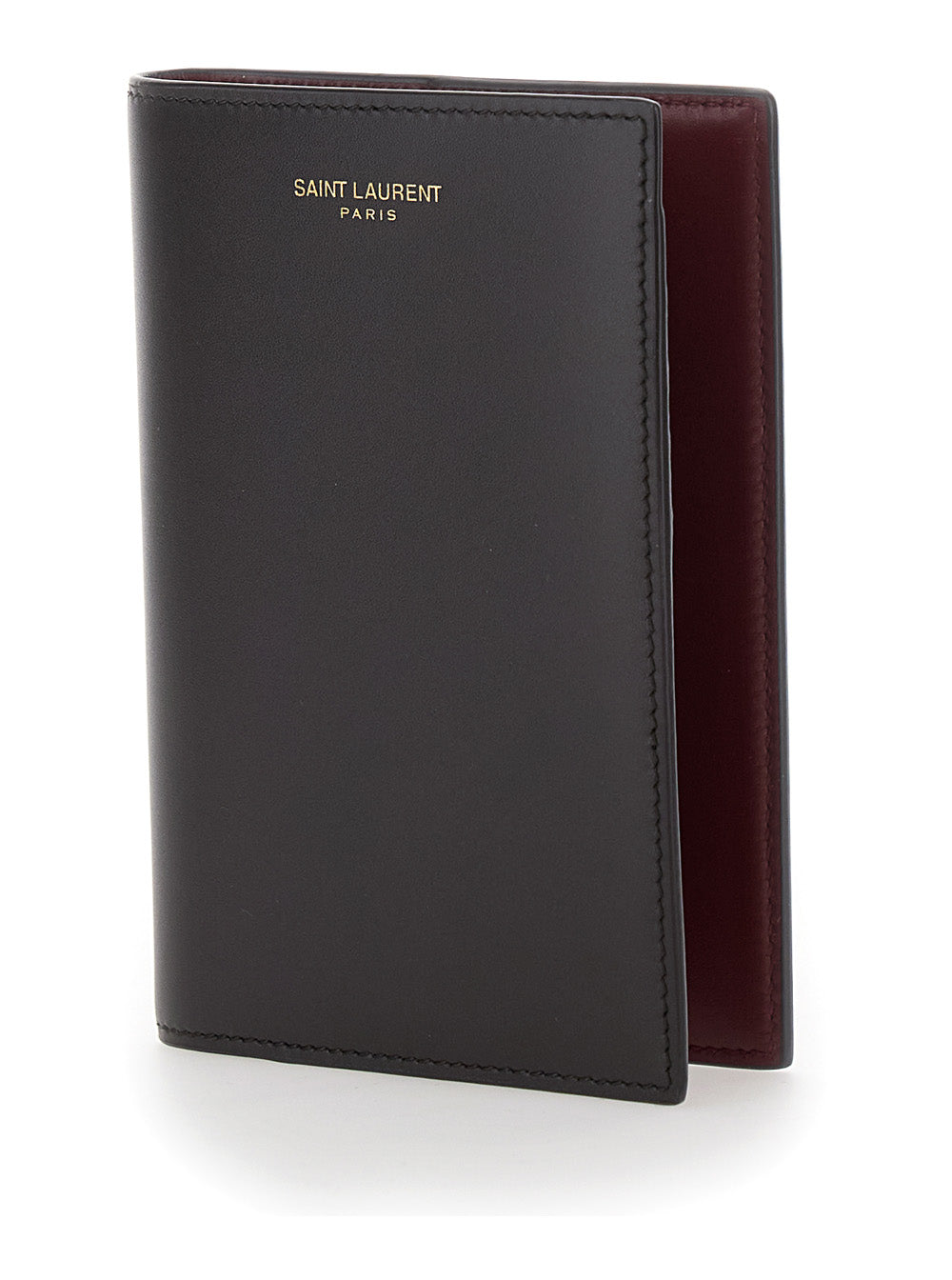 Saint Laurent Men Pelle Bicolor Passaporto SAINT LAURENT