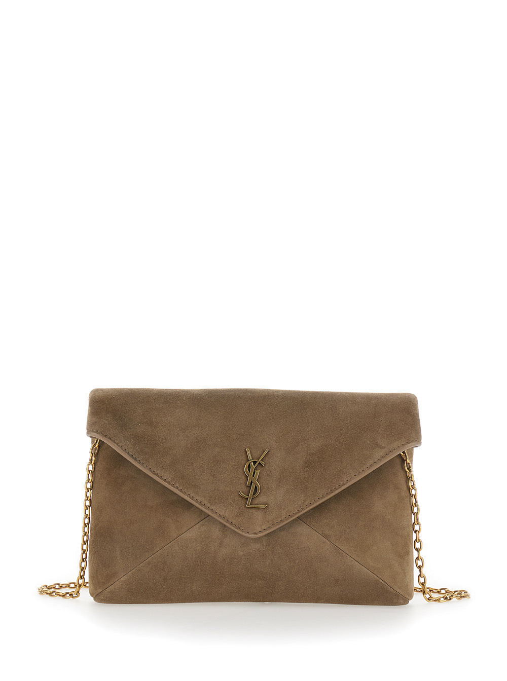 Saint Laurent Women Ysl Pw Mbag Suede Satin Calf SAINT LAURENT