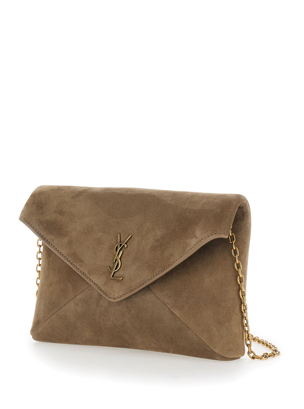 Saint Laurent Women Ysl Pw Mbag Suede Satin Calf SAINT LAURENT