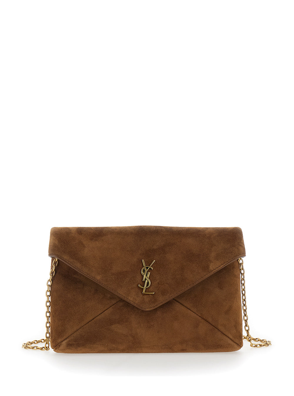 Saint Laurent Women Ysl Pw Mbag Suede Satin Calf SAINT LAURENT