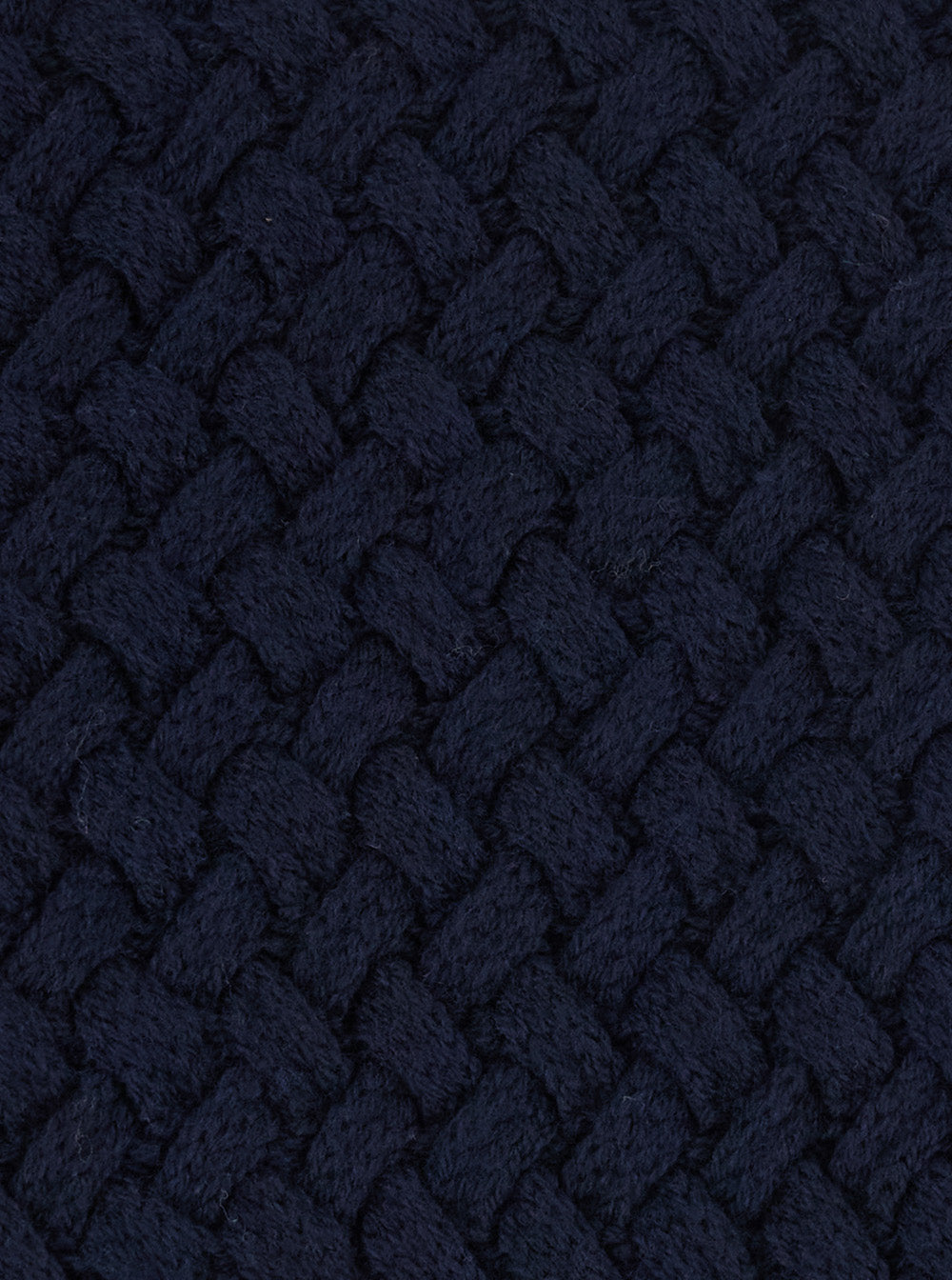 Bottega Veneta Women Blue Sweater With Round Neck And Woven Motif In Wool For Women BOTTEGA VENETA