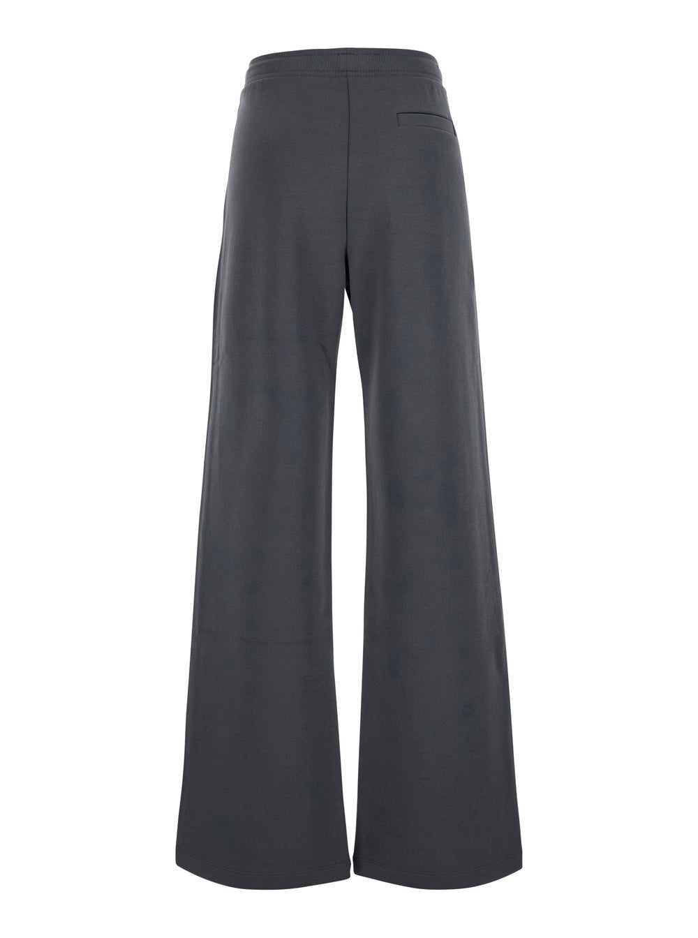 'S Maxmara Women Smmbali Pants With Pockets And High Waist In Gray Tech Fabric For Women S MAX MARA