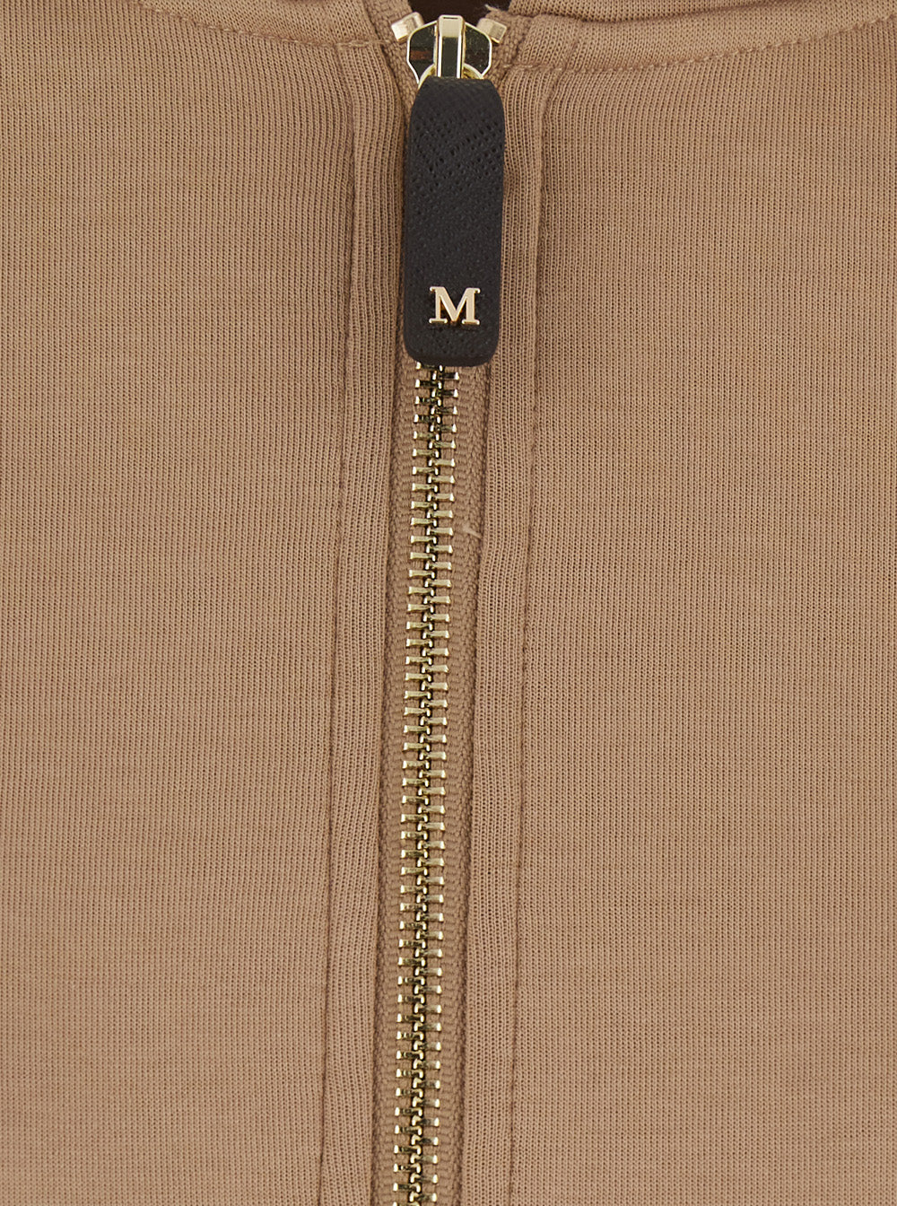 'S Maxmara Women Sweatshirt Marea With Crew Neck And Long Sleeves In Cotton Beige Women S MAX MARA