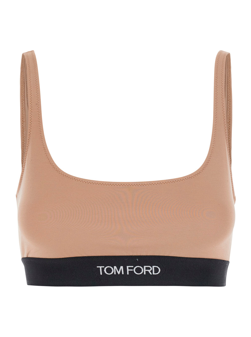 Tom Ford Women Bralette In Modal With Preformed Cups And Adjustable Straps In Beige Women TOM FORD