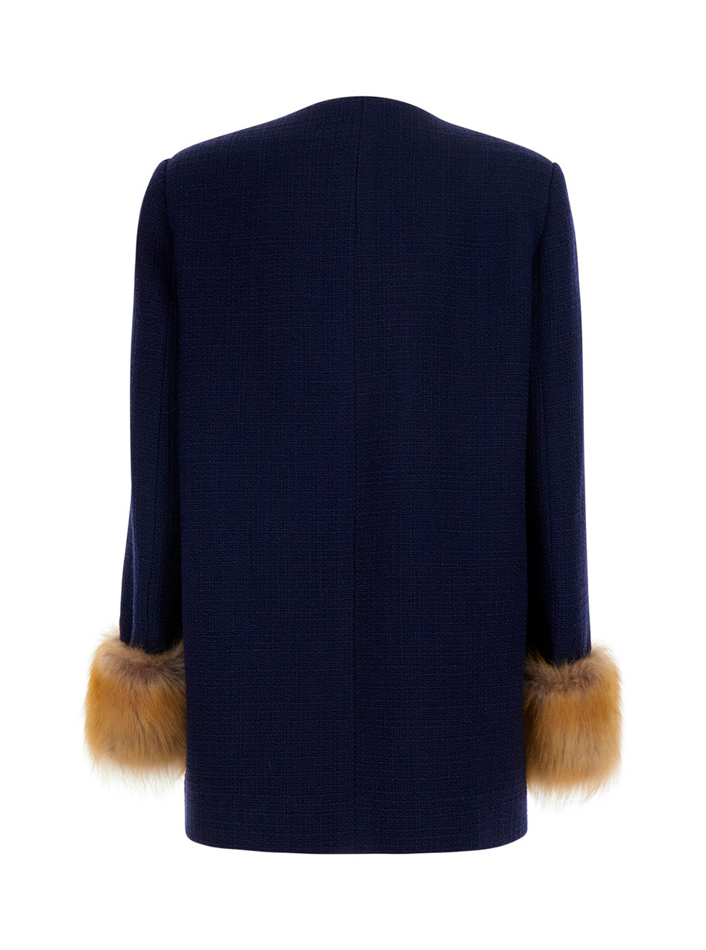 Valentino Women Caban With Notched Revers Collar And Long Sleeves In Gray For Men VALENTINO