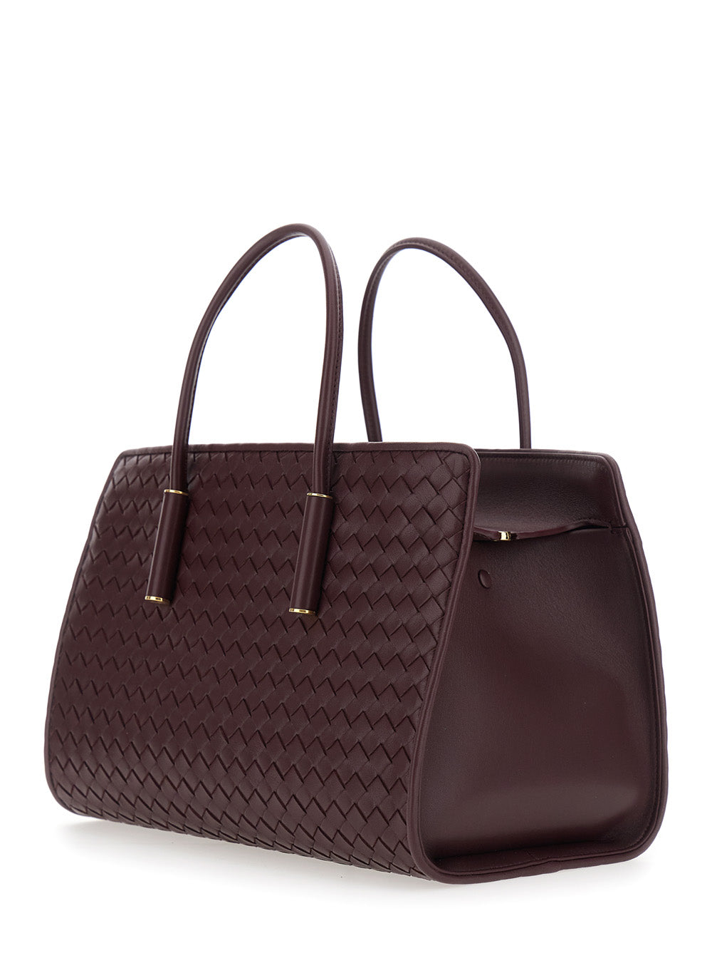 Bottega Veneta Women Small Barbara Tote Intreccio 9X12 Nappa Fluffy BOTTEGA VENETA