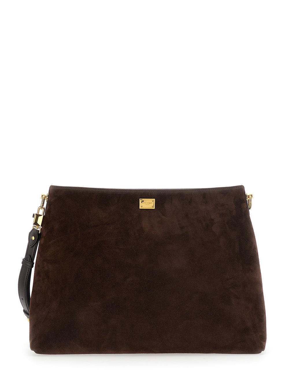 Dolce & Gabbana Women Vittoria Suede Shoulder Bag DOLCE & GABBANA